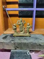 Veerabhadra statue in brass