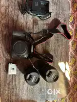 Almost like new.. Rarely used Camera