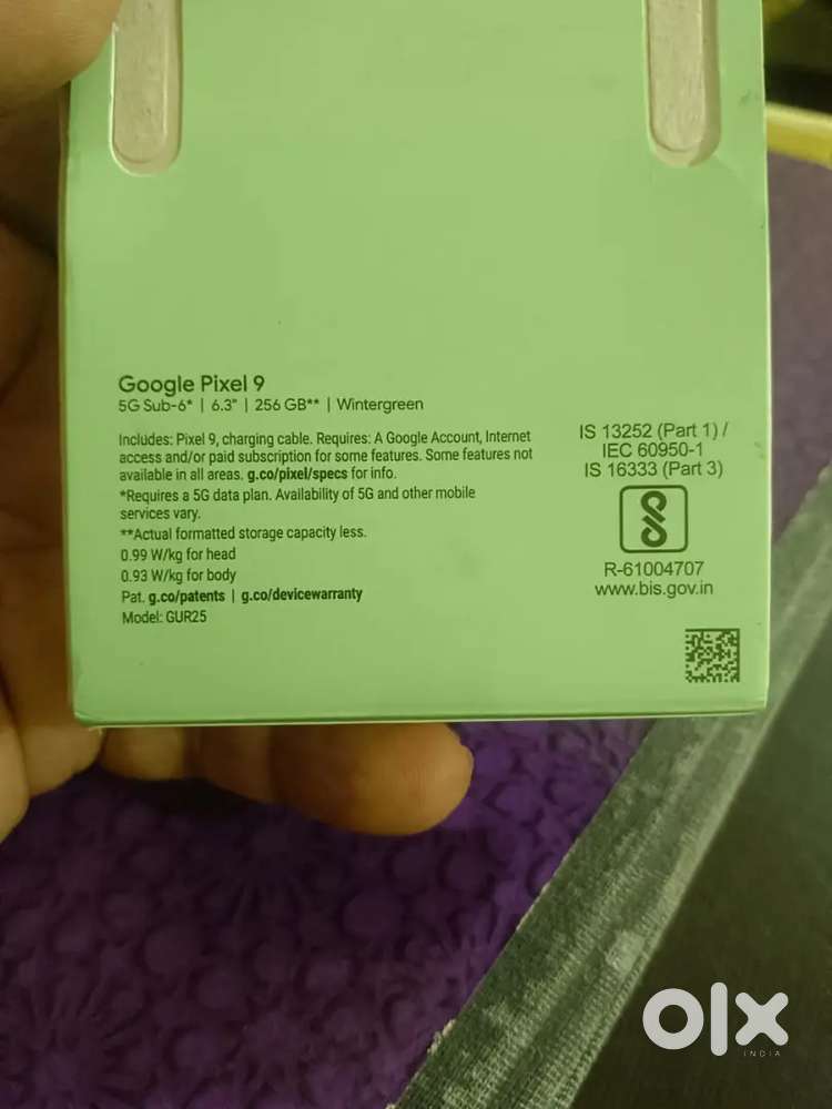 Pixel 9. Green 12/256