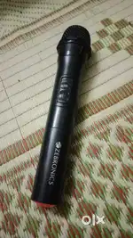 Zebranics party speaker whireles mic box peace