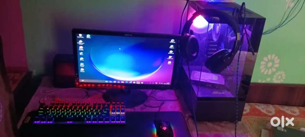 Full gaming pc setup