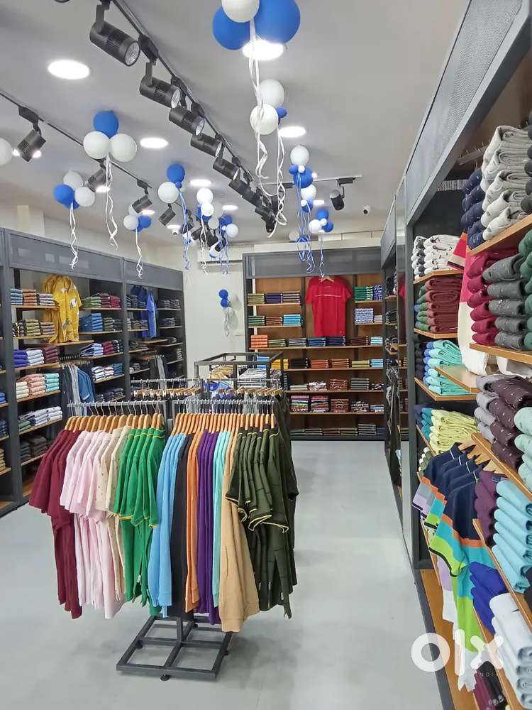 Branded apparel store