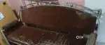 Heavy Steel Sofa and chairs with new clothes
