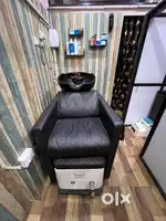 For Sale: Almost New Salon Chair with Hair Wash Basin – Only 4 Months