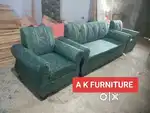 A K FURNITURE NEW SOFA [ BAJAJ FINSERV AVAILABLE ]