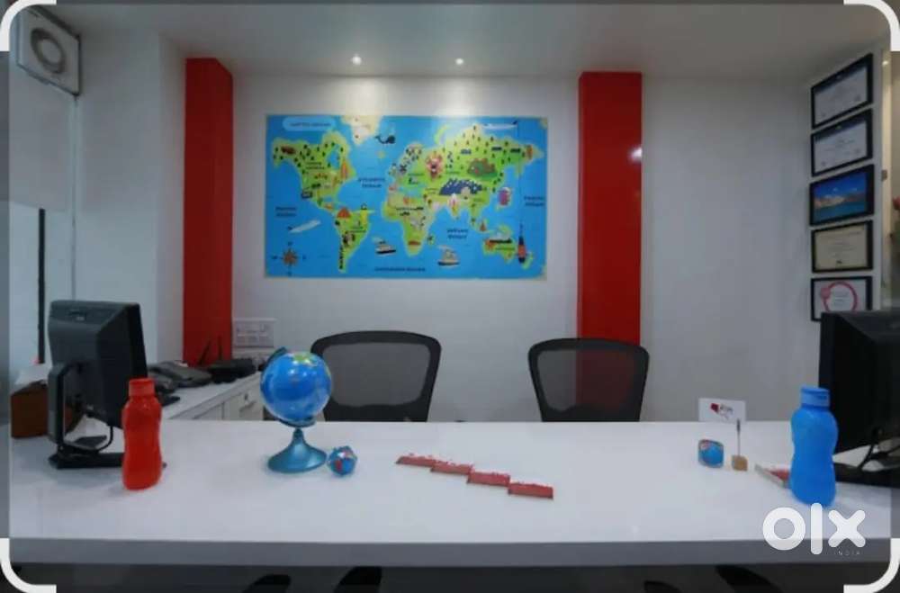 Fully Furnished office space for rent in Murinjapalam.