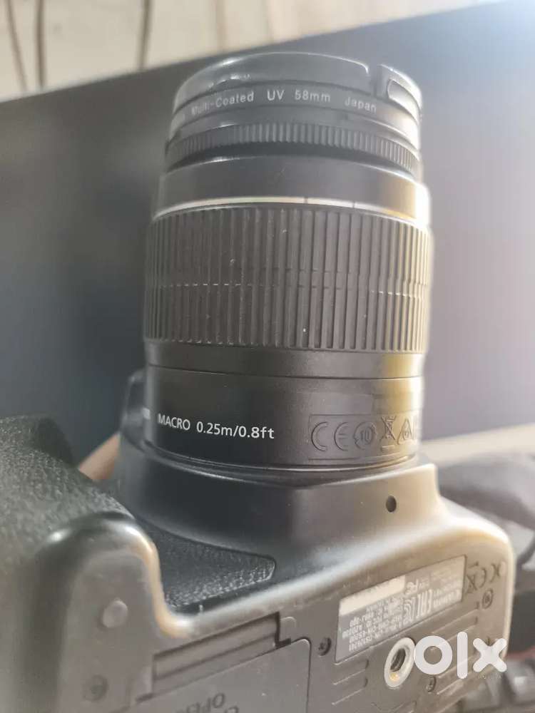 Cannon EOS 1500D DSLR Camera body + 18-55mm IS II Lens (Black)