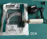 DLink Lan Switch with Lan cable