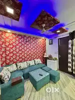 3 Bhk Renovated flat urgent sale in Uttam Nagar with 90% loan