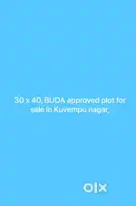 30 *40 BUDA plot, Kuvempu nagar