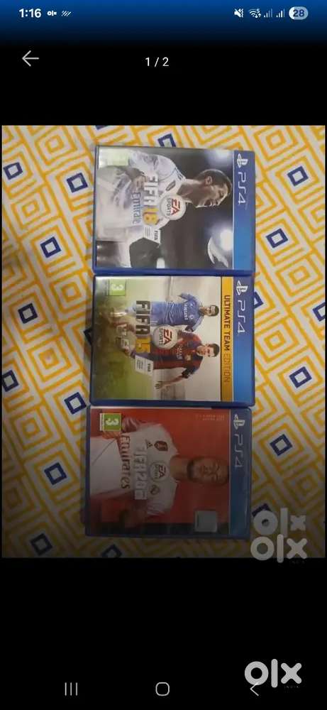 FIFA 15,18 & 20