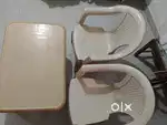 Plastic Chair and Table =04 Chair and 01 x Table