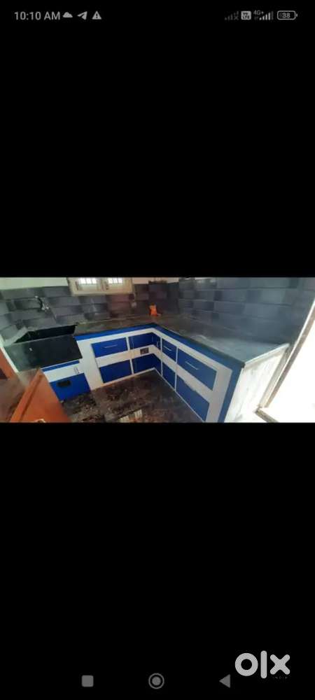 Individual 2bhk house with car parking near Chellamal school