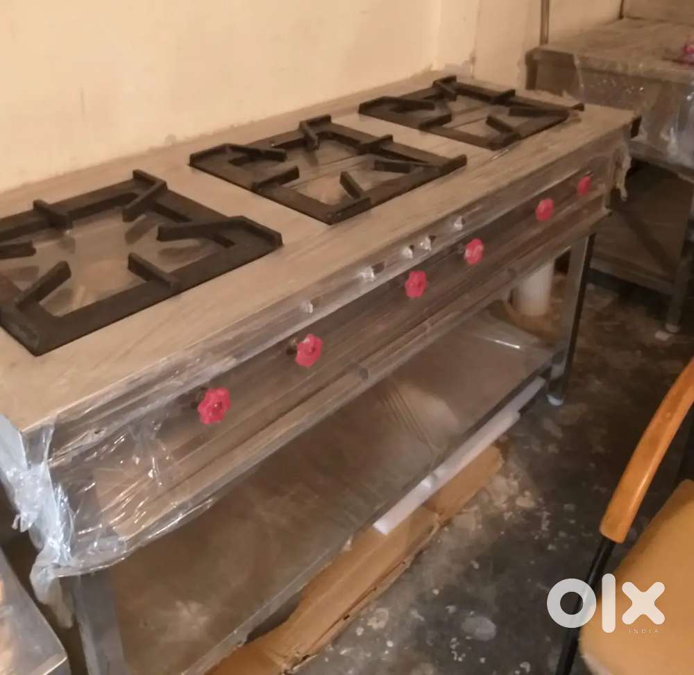UNUSED COMMERCIAL 3 RANGE BURNER UNUSED