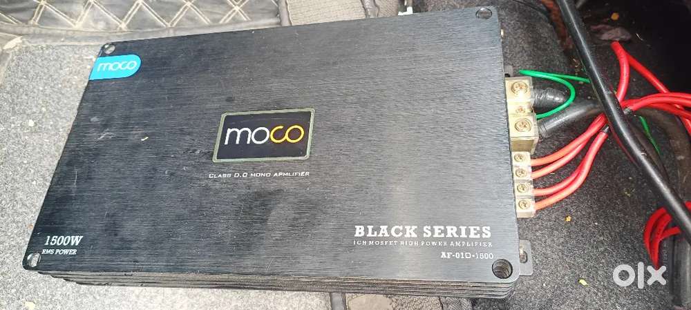 Moco mono good condition seal pack amplifier 1500 rms