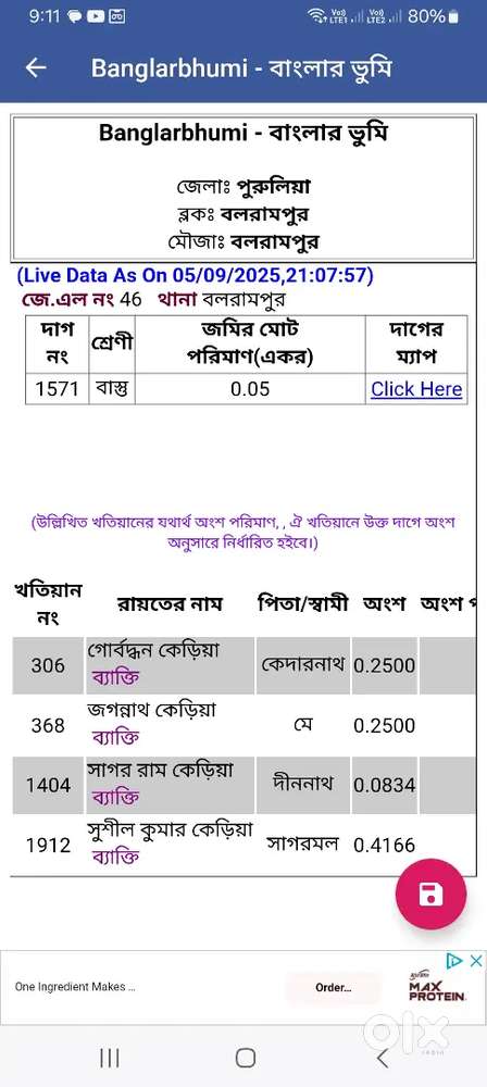 Very good old properties