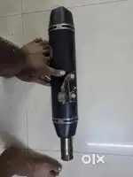 Red rooster exhaust muffler Himalayan 411
