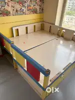 Wooden bed