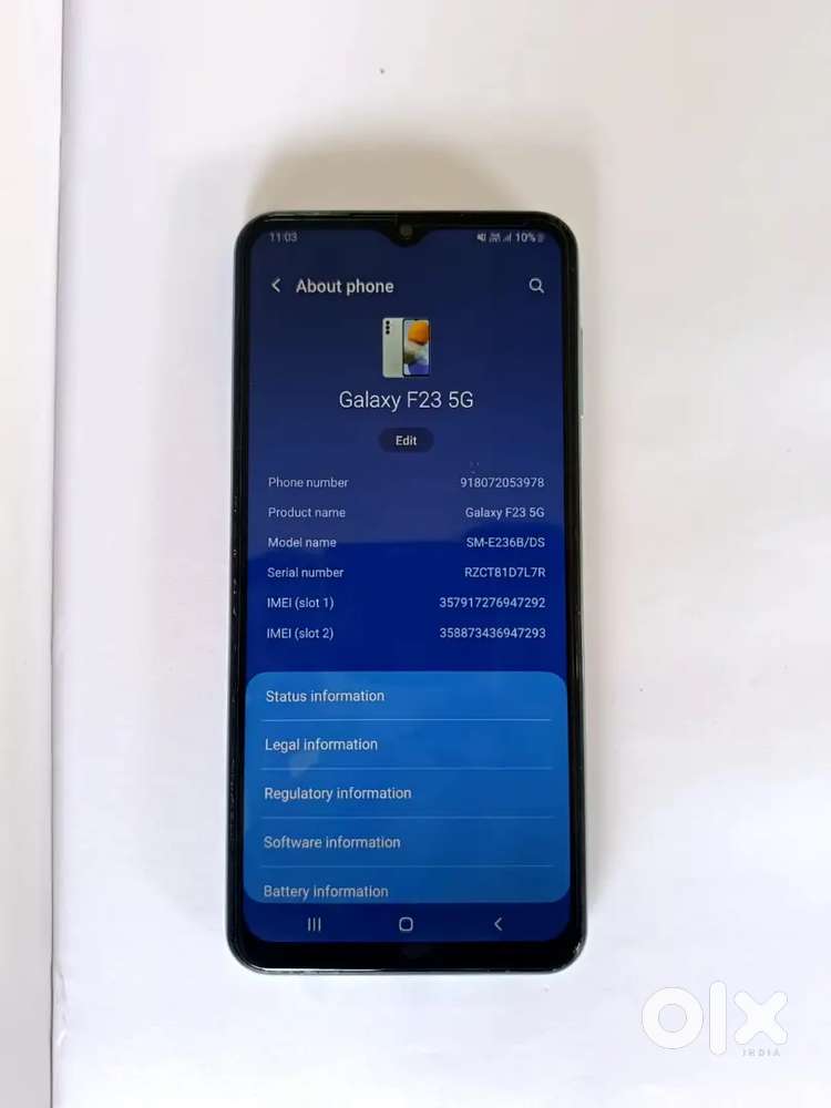 Samsung galaxy F23 5g