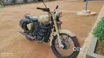 Well maintained  bullet Company service and fancy number two tyre full