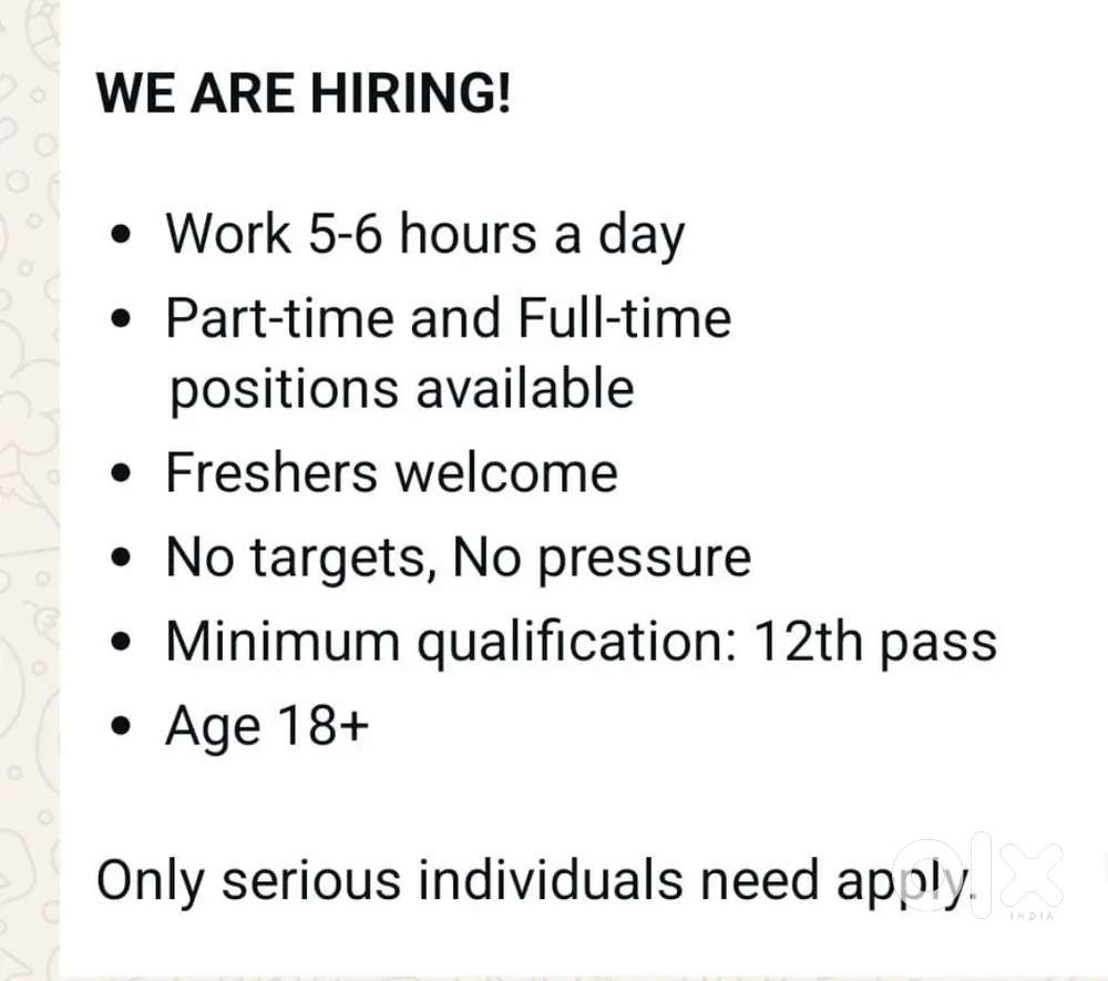 Counselling and Management work