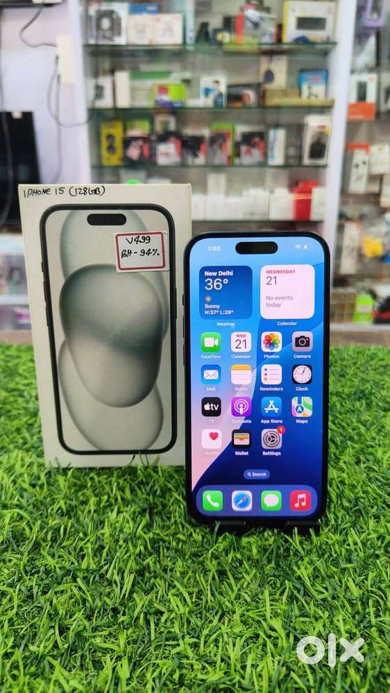 Apple iPhone 15 Plus- Storage: 128GB - Battery Health 89