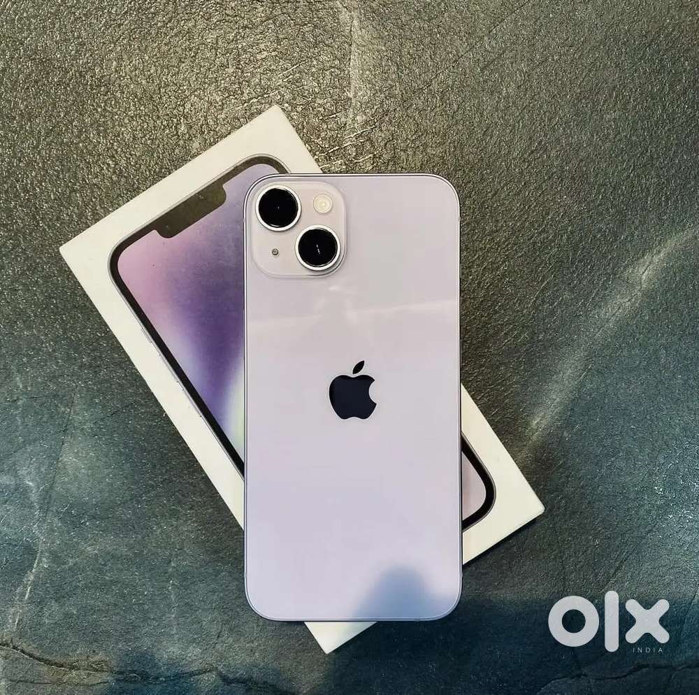 Selling my 4 months old I phone 14 in parpal colour/.Need urgent money