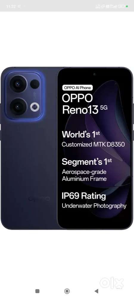 Reno 13 8-256 luminous blue