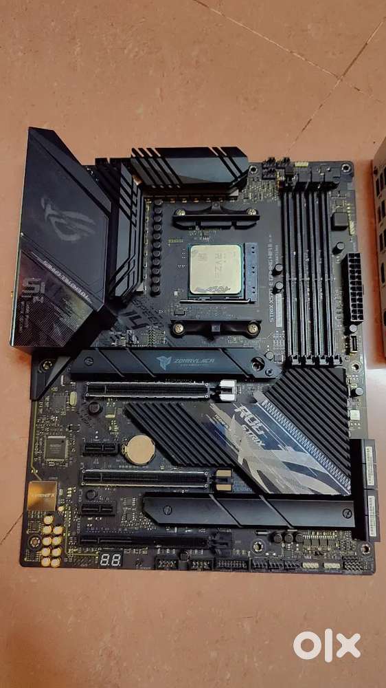 AMD RYZEN 9 5950x WITH ROG X570-E GAMING WIFI II(READ AD DES PROPERLY)