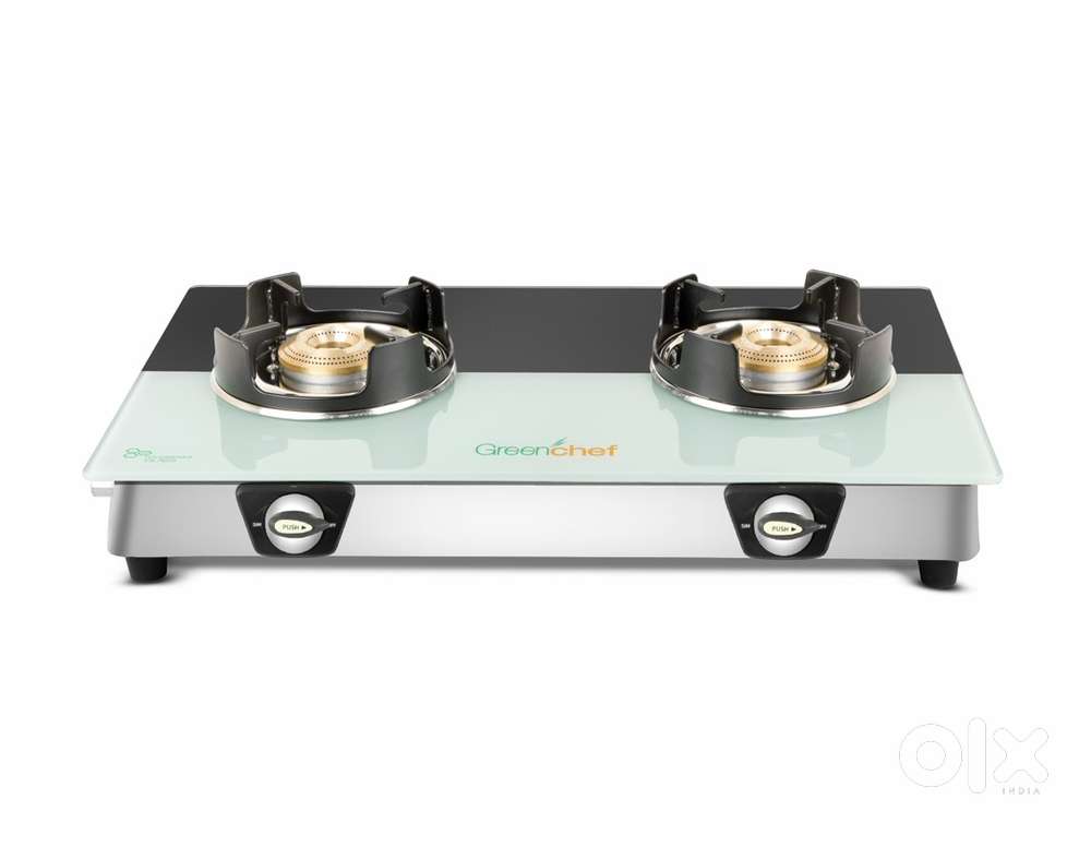 Dual Colour Brand New Greenchef Jazz 2 Burner Stove 5 Years Warranty.