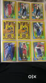 Topps Cricket Attax Gold, Silver and Base Cards. Mint condition cards.