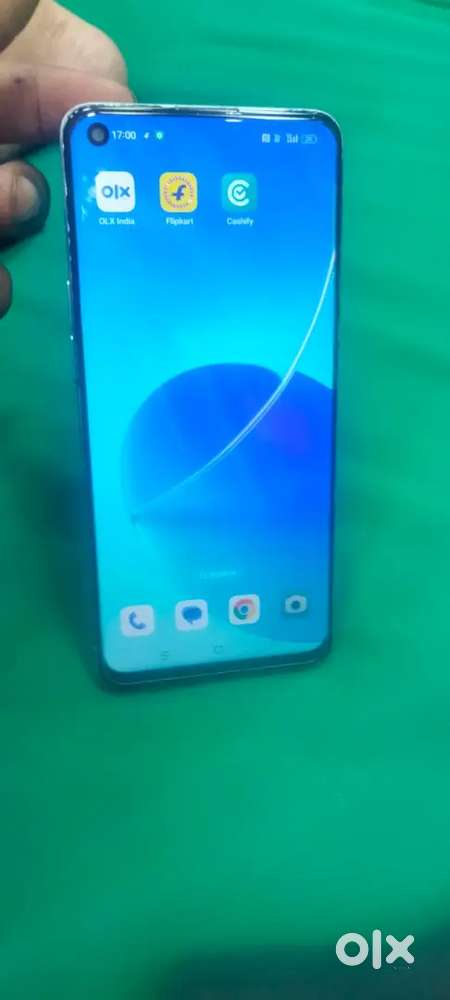Oppo reno6 5g 8gb128gb hd display  fingerbandh bill  charger