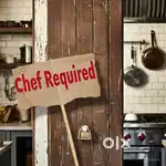 Helper and assistant chef required for restaurant
