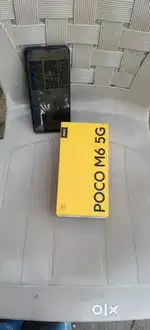 Poco M6 5G 6gb 128gb with box and bill