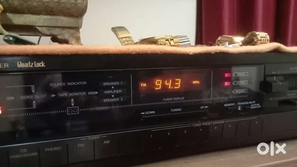 Jvc stereo amplifier with fm am