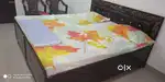 One room flat with one bedroom kitchen washrom car parking near market