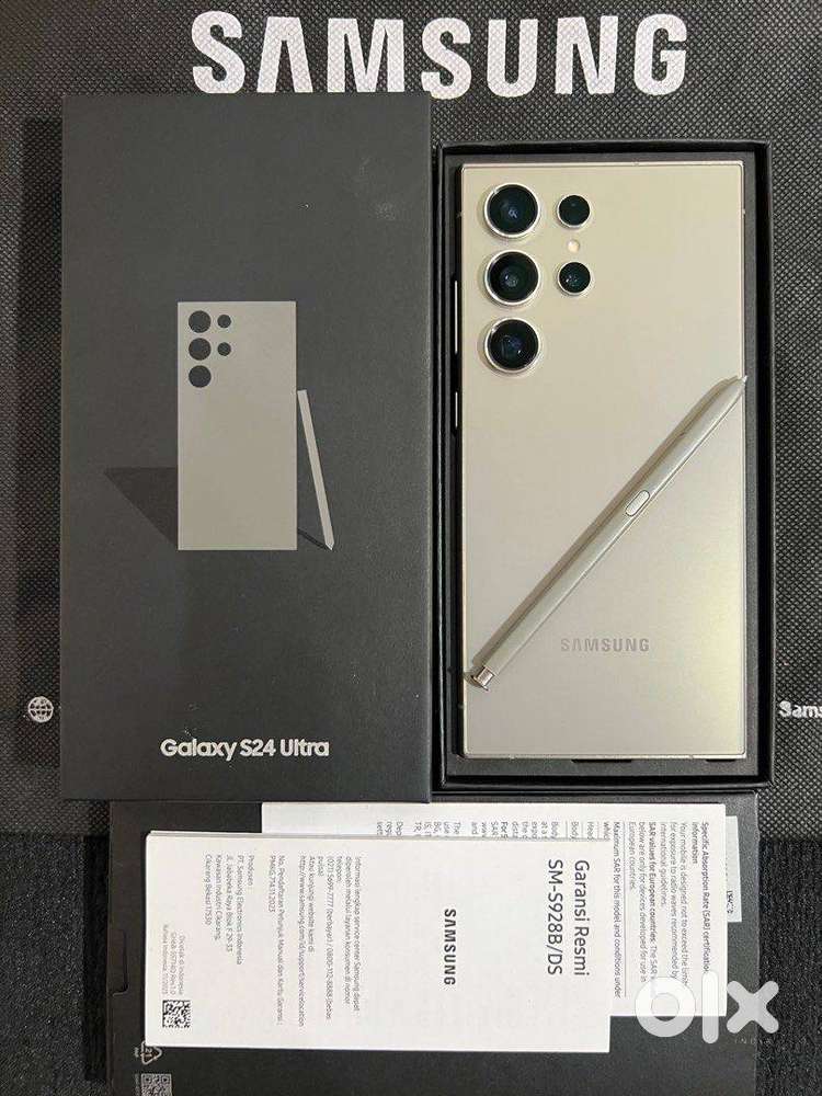 Selling Samsung S24 Ultra, Mint Condition,12/256GB Warranty Available.