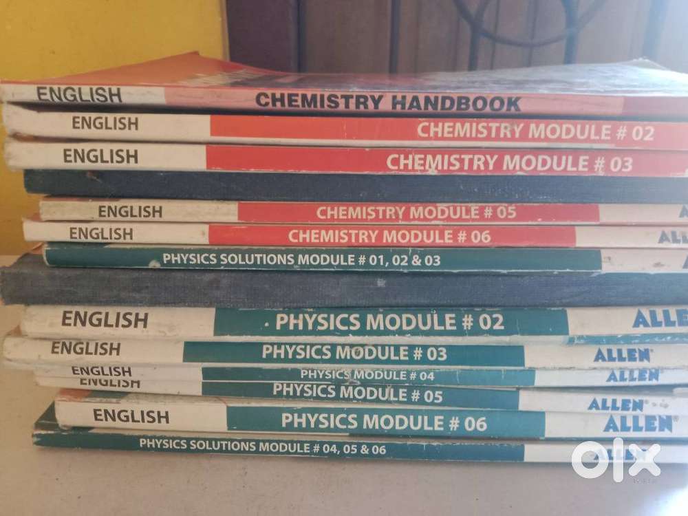 Allen modules physics and chemistry for neet