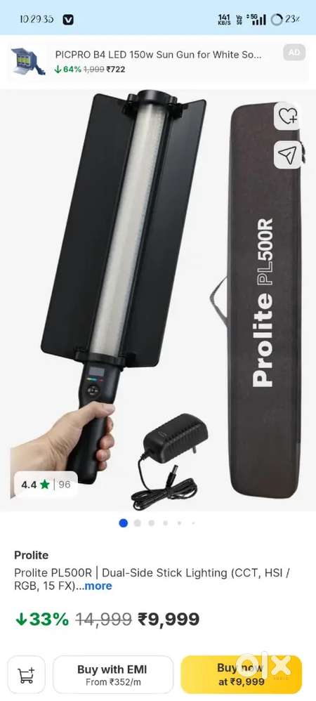 Lc light 6 day old only brend new condition