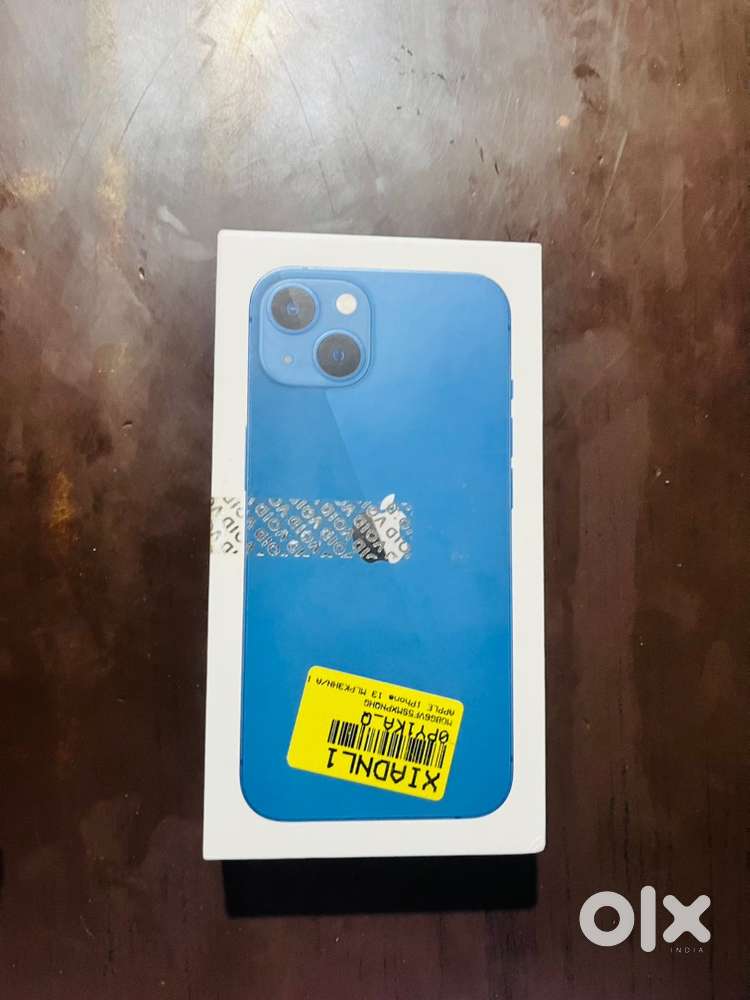 Ip13 128 gb blue with original box cable