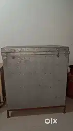 This container is for storage of grains This a very useful box