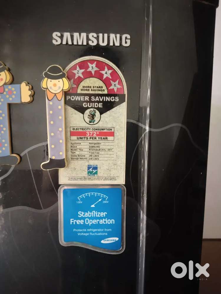 Samsung fridge 270 liters