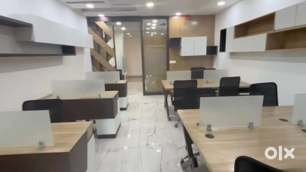 Fully furnished Ready to move office space available for lease