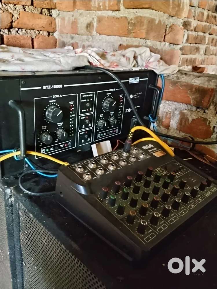 Ahuja btz10000, Speaker box 2pice, ahuja mixer FMX-106DP