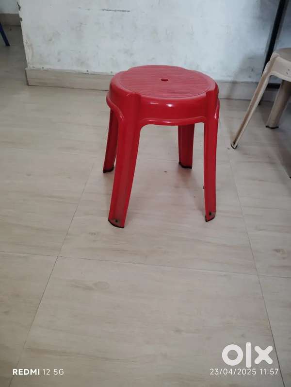 Plastic stools use for office.tution centre.shops and house