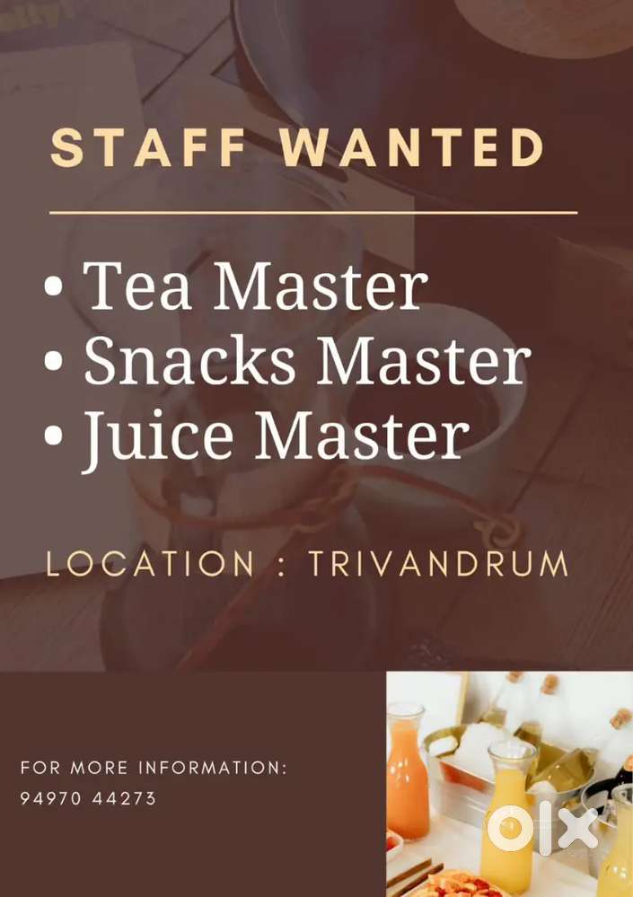 Staff wanted for cafe and hotel
