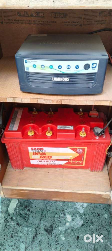 900 VA luminous UPS with Exide battery with wood case