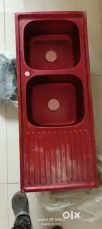 Large Kitchen Sink With Dual Tap