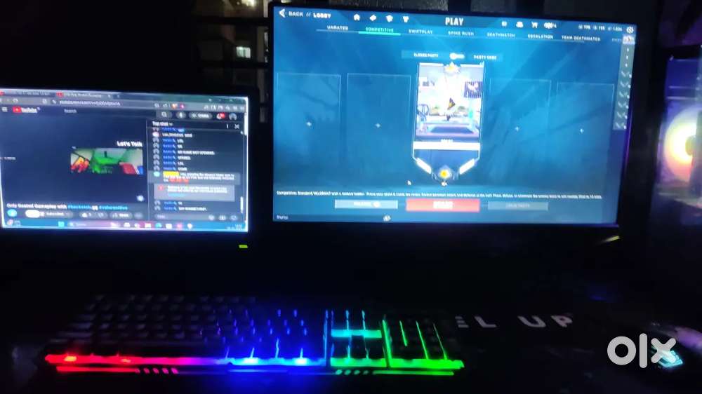 RGB keyboard 100% Fully Working Keyboard With Tactile Switches!
