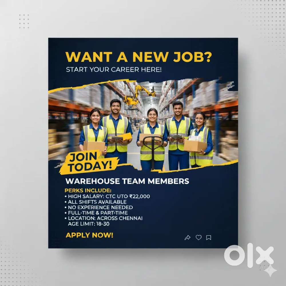 Packing Assistants Required Urgently